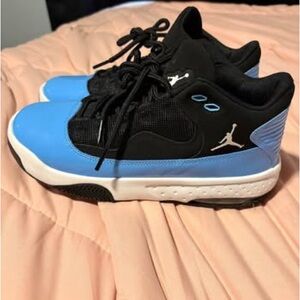 Kids Black and Blue Athletic Shoes